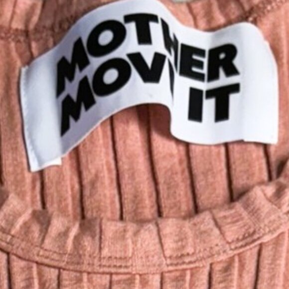 MOTHER the Itty Bitty Scoop Tee Sz M Desert Sand - Picture 6 of 6